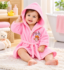 Premium Extra-Soft Fluffy Baby Bathrobe – Cozy, Absorbent & Gentle on Baby’s Skin