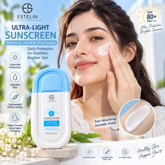 ESTELIN Ultra-Light Hydrating Invisible Sunscreen SPF 80+ – 100g