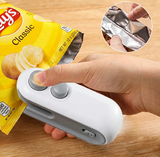 Mini Portable Heat Sealer Machine | Handheld Plastic Bag Sealing Machine | Food Storage Bag Sealer